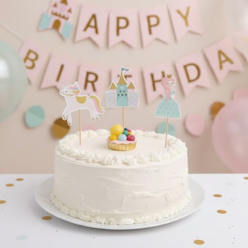 تغريسة كيك ثيم قلعة الأميرة | Princess Castle Cake...