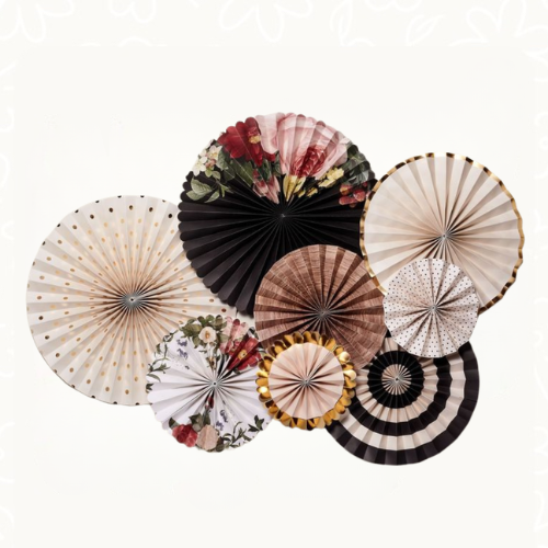 مراوح ورقيه | Paper Fans