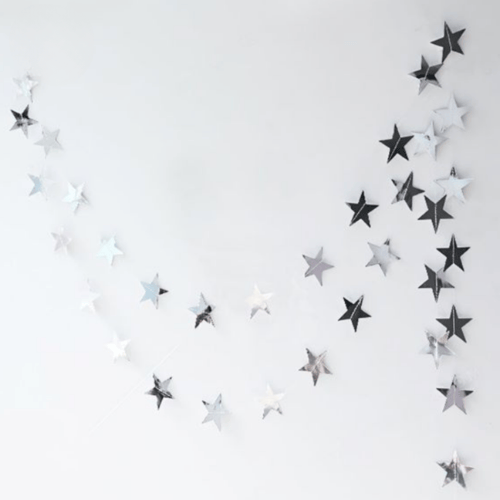 بانر النجوم فضي | Stars Banner Sliver