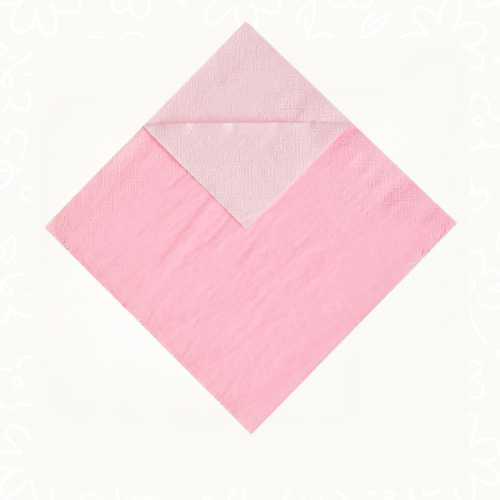 منديل وردي | Light Pink Napkin
