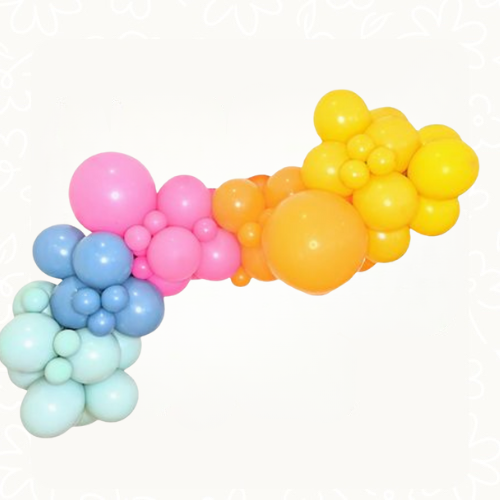 قوس بالونات Funky Color