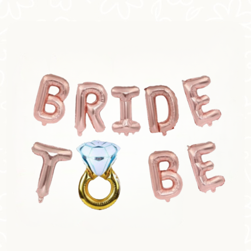“Bride To Be“بالون | “Bride To Be” Balloons