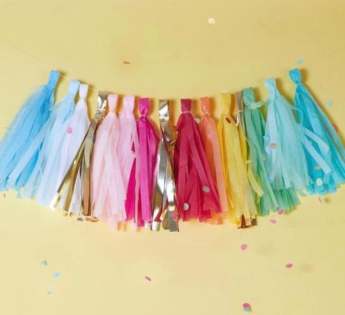 تاسل قوس قزح | Rainbow Tassel