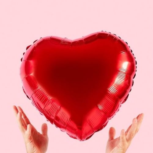 بالون قلب أحمر | Red Heart Balloon