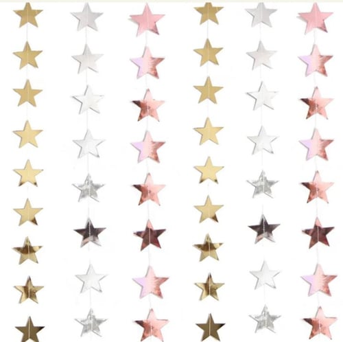بانر النجوم فضي | Stars Banner Sliver