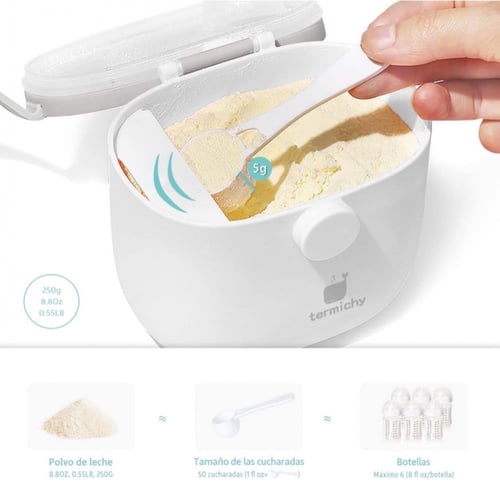 حافظة الحليب الصناعي تكفي 250 جرام من الحليب - ابي...