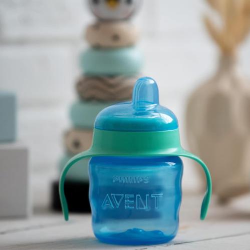 افنت كوب للرضع +6 اشهر ازرق | 200مل
