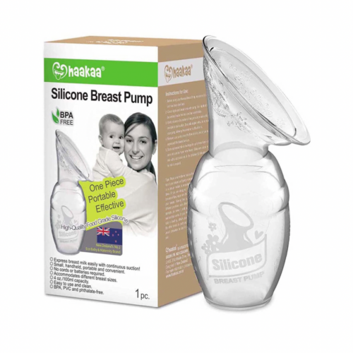 سيليكون مضخة الثدي اليدوية من هاكا 100 مل
