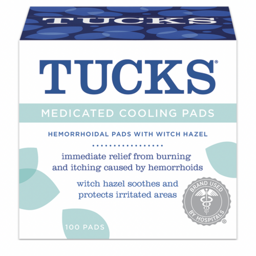 وسادات Tucks المنطقة الحساسة الطبية المبردة من توك...