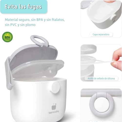 حافظة الحليب الصناعي تكفي 250 جرام من الحليب - ابي...