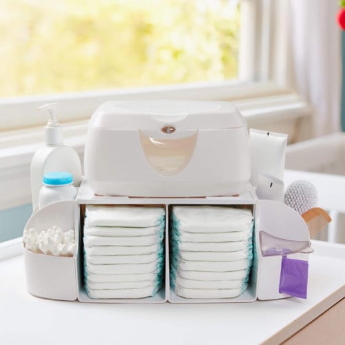 منظم ادوات تغيير الحفاضات من مانشكين . لا يتضمن ال...