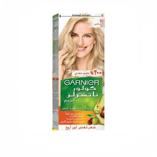 صبغة غارنييه للشعر باللون الأشقر الثلجي