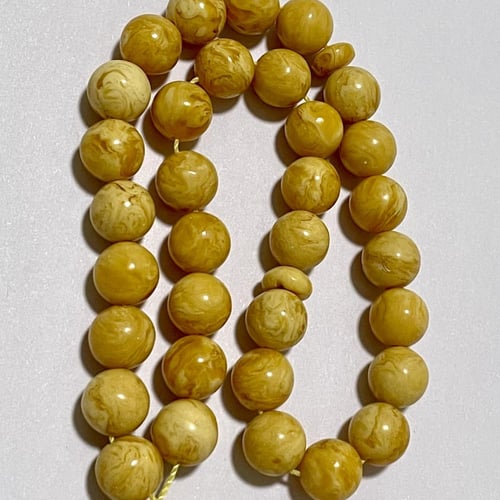 سبحة تراب كهرمان 33 تسبيحه