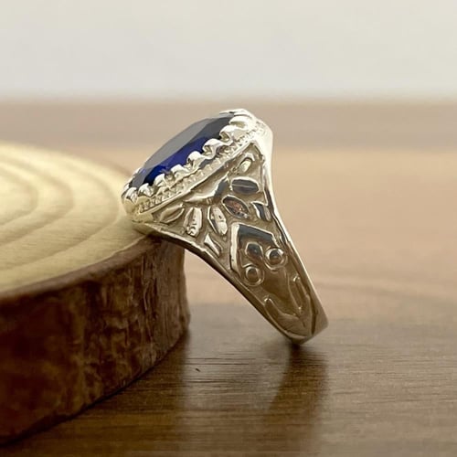 خاتم اطفال بحجر زفير تايلندي