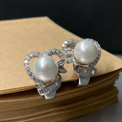 طقم فضة نسائي لؤلؤ