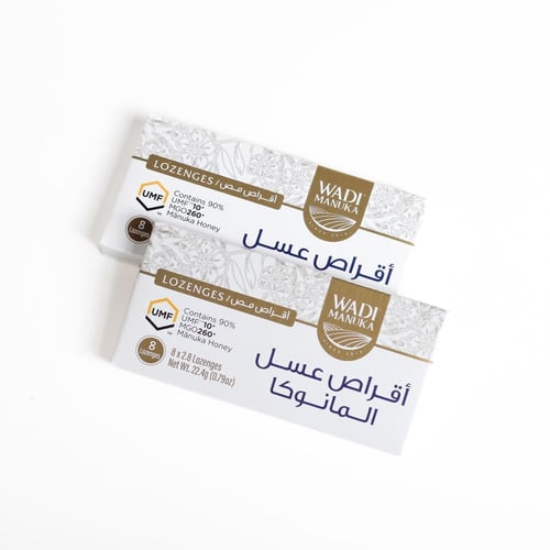 اقراص عسل وادي مانوكا UMF 10 بلس