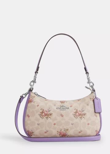 Teri Shoulder Bag With Floral Print