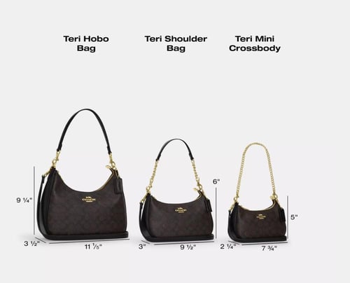 Teri Shoulder Bag In Signature Canvas