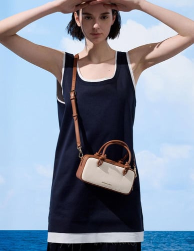 Sammie Bag - Sammie Canvas Knotted-Handle Elongate...