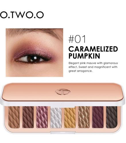 باليت ظلال العيون الذهبية الفاخرة من أو تو او 8 أل...