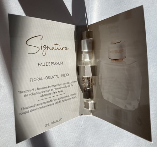 عينة مونت بلانك سجنتشر النسائي او دو بارفيوم 2مل