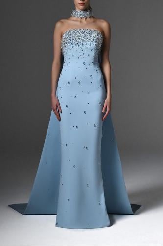 فستان سماوي Evening dress