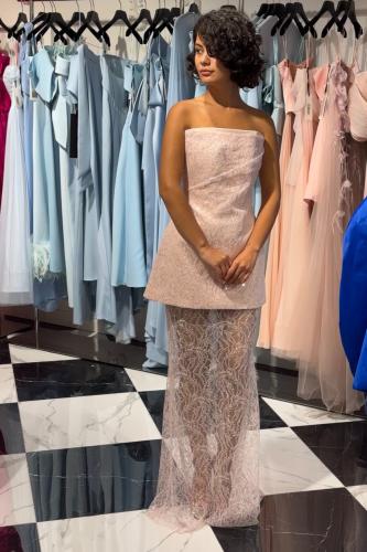 Evening dress طقم قطعتين