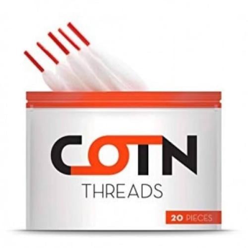 قطن ثريد عضوي جاهزه للتركيب للشيشه الاحترافيه COTN THREADS COTTON