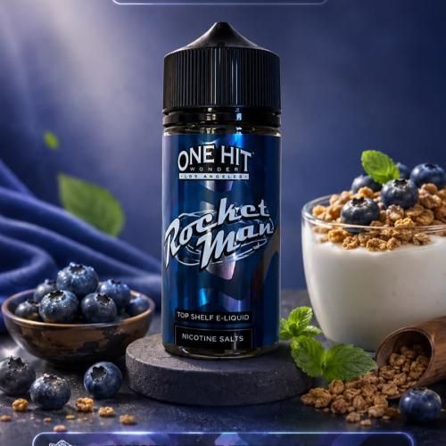 نكهة روكيت مان بارفيه بلوبيري فيب 100ML من ون هيت ONE HIT ROCKET MAN