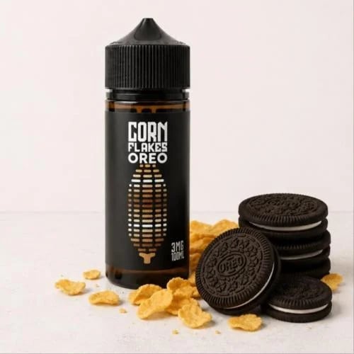 نكهة كورن فليكس وريو فيب مخبوزات 2MG من ايكون فيبور Icon Vapor Corn Flakes Reo 100ML