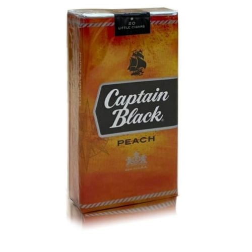 سيجار كابتن بلاك خوخ ميني سيجارللو Captain Black P...