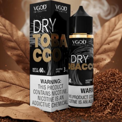 نكهة فيقود دراي توباكو فيب 60ML تبغ كلاسيكي صافي VGOD DRY TOBACCO 3MG