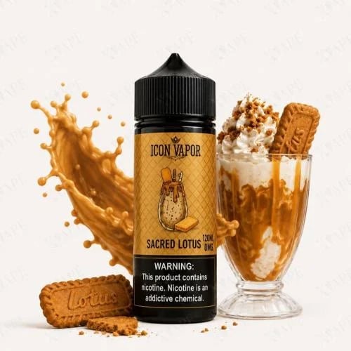 نكهة سكيرد لوتس ايكون فيبر مخبوزات فيب ICON VAPOR Sacred Lotus 100ML