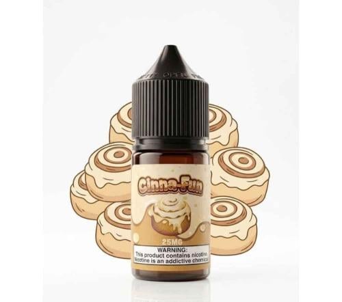 نكهة سينابون سولت نكهة المخبوزات من فيبر تريتس VAPORS TREATS CINNA FUN