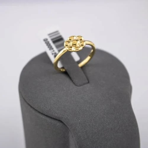 خاتم ذهب صافي عيار 18 M12481