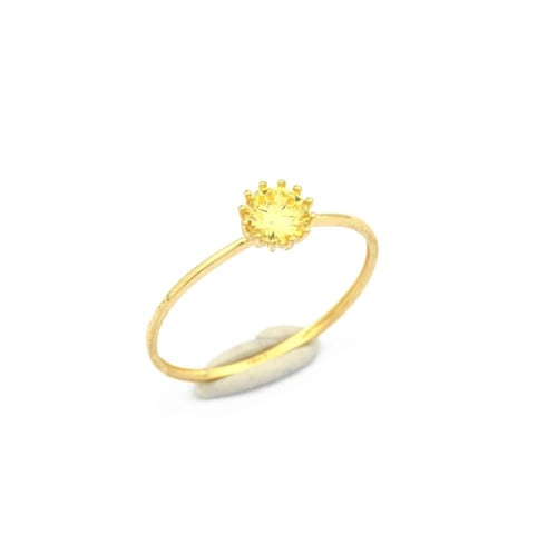 خاتم ذهب تصميم الماس