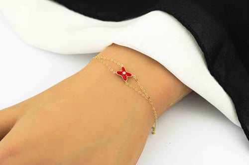 اسواره ذهب تصميم صدفي