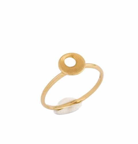 خاتم ذهب تصميم ايطالي m2421