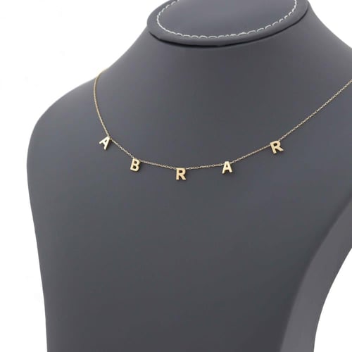 تشوكر حروفك من ذهب