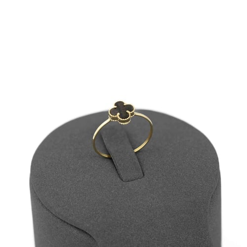 خاتم ذهب تصميم صدفي