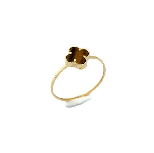 خاتم ذهب تصميم صدفي