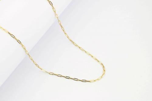 عقد ذهب صافي تصميم ايطالي