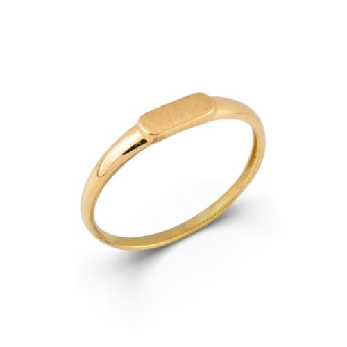 Beautiful 18k pure gold ring M2730