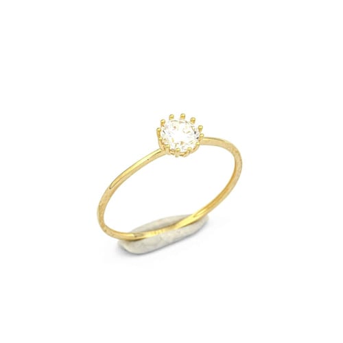 خاتم ذهب تصميم الماس