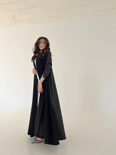 كريب أسود مع تفته