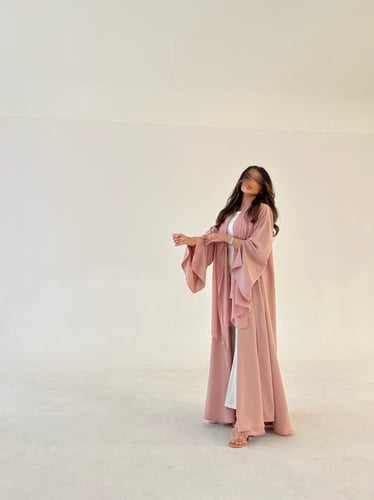 كريب كلوش أكمام كلوش مع فتحه