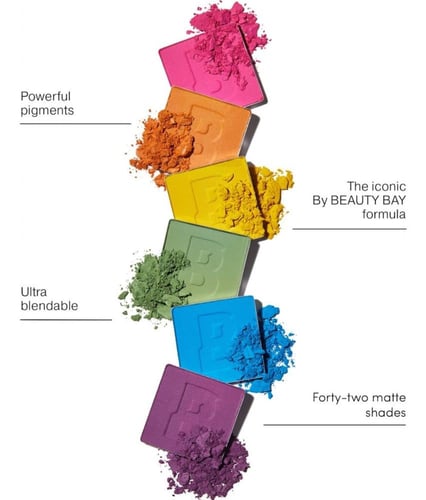 بيوتي باي | باليت ظلال العيون 42 برايت مات By BEAU...