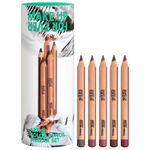 ميكب فوريفر | مجموعة أقلام ارتست كولار MAKE UP FOR EVER | Mini Artist Color Lip Pencils Set
