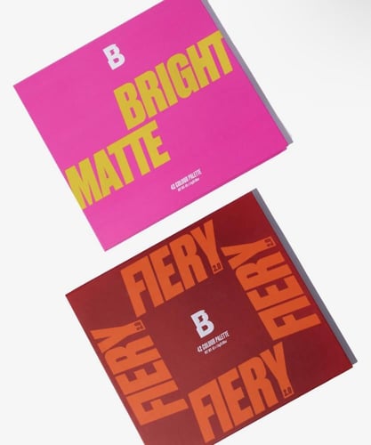 بيوتي باي | باليت ظلال العيون برايت مات 42 وفيري 2...