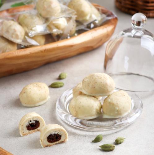 معمول الهيل حشوة تمر ميني بوكس صغير